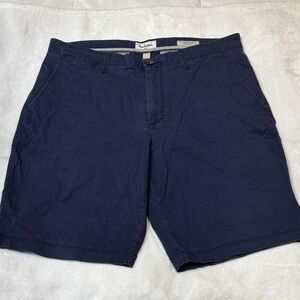 Goodfellow & Co Navy Flat-Front Chino Shorts